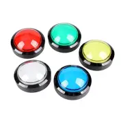 5X Arcade Buttons 60mm Dome 2.36 Inch LED Push Button with Micro-Switch for6360