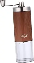 PAMINGONO Manual Coffee Bean Grinder Machine Detachable Crusher Washable Made of 304 Stainless Steel for Multipurpose Use