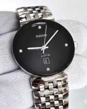 RADO Florence Quartz 30 MM Black Dial With Diamonds SS Women's Watch R48913713