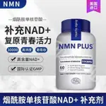 🎀在臺%發貨🎁美國 NMN PLUS 500MG 煙酰胺單核苷酸 60粒/瓶 高純度NMN30000SS