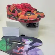 Nike SB Dunk Low The Wizard Of Oz Poppy Field Men's Size 9 FZ1291-600