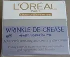 DISCONTINUED Vintage Loreal Wrinkle De-Crease Day Cream 50ml NEW