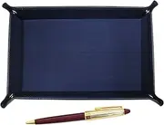 Japanese Grain Cowhide Leather Pen Tray Blue Neo D-800 Holi Gold Finish Retro Ballpoint Pen Set Red TRAL-800B-R