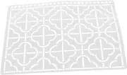 TEHAUX Patchwork Quilting Template DIY Sewing Stencil with Marking Patterns for Cutting Durable Material for Quilting Embroidery and Craft Projects