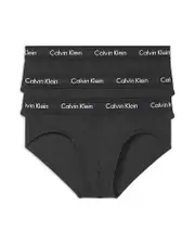 Calvin Klein Cotton Stretch Moisture Wicking Hip Briefs, Pack of 3