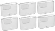STOBAZA Sets Space-saving Fridge Side Door Box Hanging Sauce Bag Organizer Practical Slide Fridge Accessory Pcs