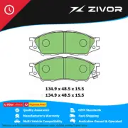 PROTEX Ultra Brake Pads - Front For NISSAN PULSAR LX N16 QG15DE #DB1454CP