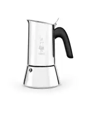 [Bialetti] Venus Stainless Steel Induction 10 Cup Coffee Pot in Silver