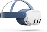 Meta Quest 3 Facial Interface & Head Strap (Elemental Blue)