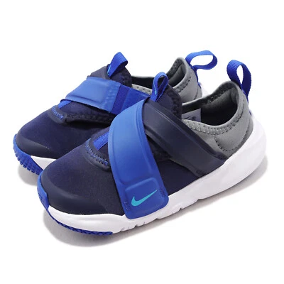 Nike Flex Advance TD Midnight Navy Blue Toddler Infant Slip On Casual CZ0188-403