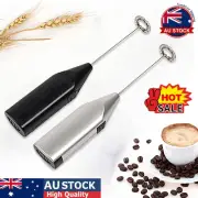 Electric Mini Foamer Kitchen Milk Frother Egg Beater Stirrer Whisk Drink Mixer F