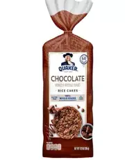Quaker Rice Cakes, Whole Grain Chocolate, Gluten Free, 7.23 oz
