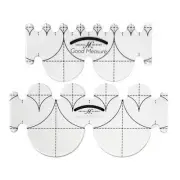 Good Measure, Clamshell Ruler Templates - 2 Piece