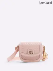 River Island Pink Girls Embossed Bag (AM7598) | $42