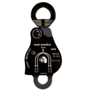 Rock Exotica Omni-Block 2.0" Swivel Pulley Black Double