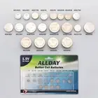 20 Mixed Assorted ALKALINE BUTTON CELLS Batteries AG1/2/3/4/5/6/7/8/9/10/12/13