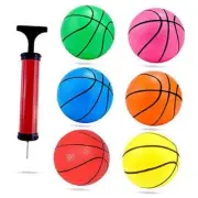 6Pcs Mini Basketball, Small Basketball for Toddlers, Kids and Adults