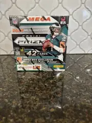 2024 Panini Prizm Football Mega Box 42 Cards, 5 Neon, 10 Rookies, 1 Memorbila
