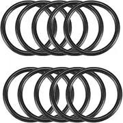 uxcell 10 Pcs 35mm x 3mm Black Rubber Oil Seal Sealed O Rings Gasket Washers