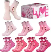 [Chicpop] 8 pairs 8 Pairs Ankle Socks for Women and Men Running Socks Athletic Socks Sport Running Calf Socks