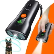 Dog Bark Deterrent Devices,3 in 1 Anti Bark Device for Dogs Dual Sensor,Ultrason