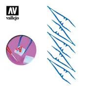 Vallejo Hobby Tools - Plastic Tweezers (x5) T12006