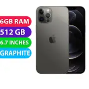Apple iPhone 12 Pro MAX (512GB, Graphite) Australian Stock - Used (Excellent)