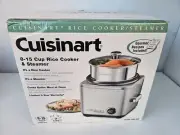 Cuisinart Electric Rice Cooker/Steamer CRC-800 Stainless Steel New in Box