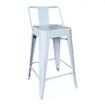 TOLIX H STOOL 法國工業風 60CM有背吧台椅 中島椅 鐵凳 複刻版 白色
