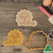 You Are My Sunshine Cookie Cutter and Embosser Stamp