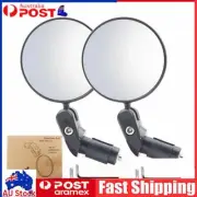 2PCS MTB Mountain Bike Rearview Mirror Bicycle Handlebar Convex Rear View Mirror