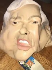 NWT MR. SPEAKER OF THE HOUSE NEWT GINGRICH HALLOWEEN MASK CESAR VINTAGE 1994