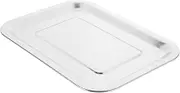 LIFKOME Stainless Steel BBQ Plate Multi-use Oven Pan Roasting Tray for Grilling Baking and Serving Food at Gatherings Picnics and Parties
