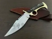 DARYL DIXON CUSTOM HANDMADE DARYL DIXON D2 STEEL COMBAT BOWIE KNIFE