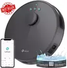 Robot Vacuum Mop, Lidar Nav, 4000Pa Suction, Alexa/App, Pet Hair, Carpet, M1 Gre