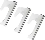 OSALADI Camping Grill Tray Holder Reusable BBQ Grill Tray Rack Metal Fire Spacers