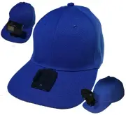 BLUE Go-Hat, Action Camera Hat Mount, fits all GoPro cameras, record your ride!