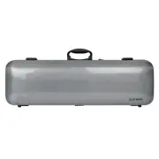 GEWA Idea 2.0 Oblong 4/4 Violin Case - Carbon Titanium with Subway Handle