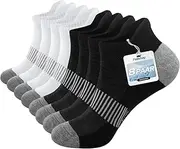 [Falechay] Sports Socks Women's 8 Pairs Trainer Socks Men's Running Socks Short Socks Cotton Socks Breathable