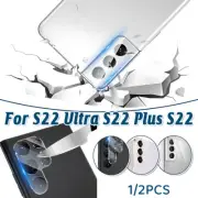 1/2PCS For Samsung Galaxy S22 Ultra S22Plus Tempered Glass Camera Lens Protector
