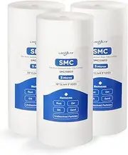 Whole House Water Filter Cartridge Replacement, 5 Micron 10" x 4.5" Polypropylene Sediment Well Water Filter Compatible with WH-HD200-C, DGD-5005, FP15B, GXWH35F, GXWH30C, HD-950A, W15-PR - 3 Pack