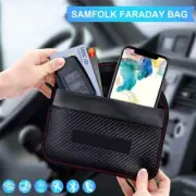 Anti-hacker Signal Blocking Bag Cover Signal Blocker Case Faraday Cage Pouch For