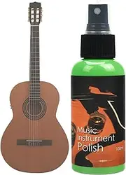 Acoustic Guitar Cleaner | Violin Cleaning Agent,100ml Guitar Cleaning Care Cleaner for Body and Fretboard Fingerboard Polishes and Protects