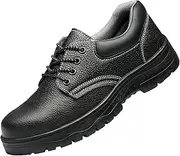 [BIAJIAZHUA] Steel Toe Boots Anti-Puncture Anti-Smash Anti-Colision Anti-Stress Anti-Spark,Composite Steel Toe Shoes Waterproof Non Slip,Outdoor Construction Shoes,Working Shoes