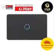 DETA Black Grid Connect Smart Single Gang Touch Light Switch