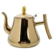Stainless Steel Cold Water Jug Tea Kettles Stovetop Pots Teapots with Infuser
