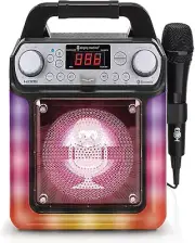 Singing Machine Groove Mini Karaoke System - Black - NIB