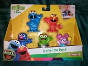 Playskool Sesame Street Collectors Pack Elmo Toy Pack Figurines Cake Toppers!