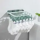 Windproof Underwear Drying Rack Wall Mounted Cloth Drying Rack Socks
