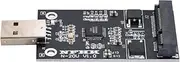 NFHK Mini PCI-E mSATA to USB 2.0 External SSD PCBA Conveter Adapter Pen Driver Card Without Case